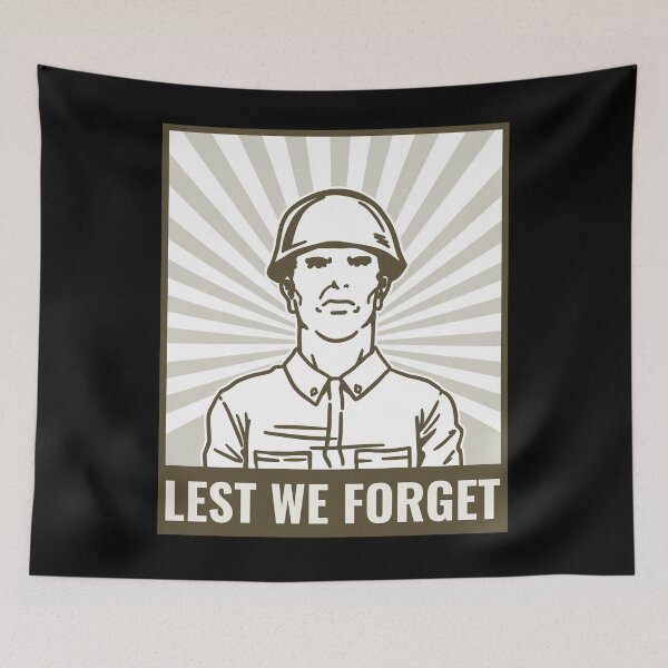 Item preview, Lest We Forget Remembrance Day designed and sold by vibrantyy.