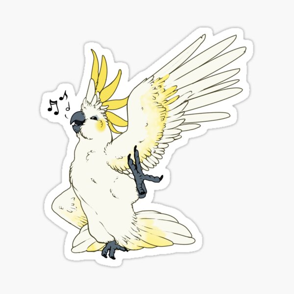 Item preview, Dancing Cockatoo designed and sold by WarriorRainyDay.