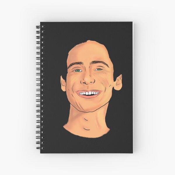 Vector de Aidan Gallagher Cuaderno de espiral