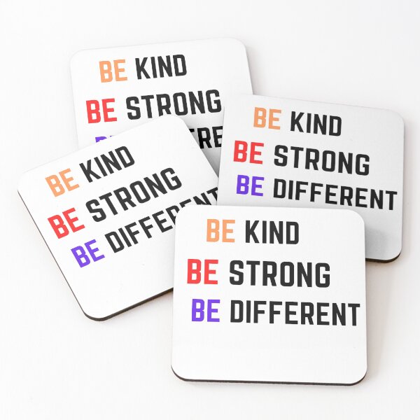 Item preview, Be Kind Be Strong Be Different  designed and sold by The Full Cart.