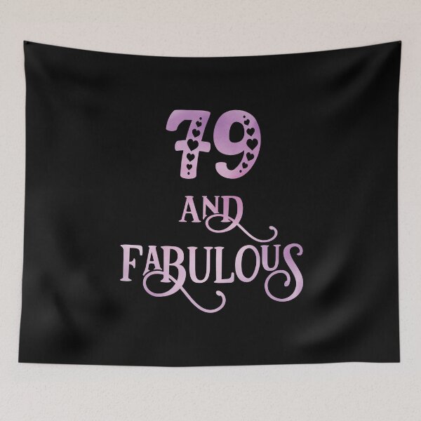 Item preview, Women 79 Years Old And Fabulous 79th Birthday Party design designed and sold by Grabitees.