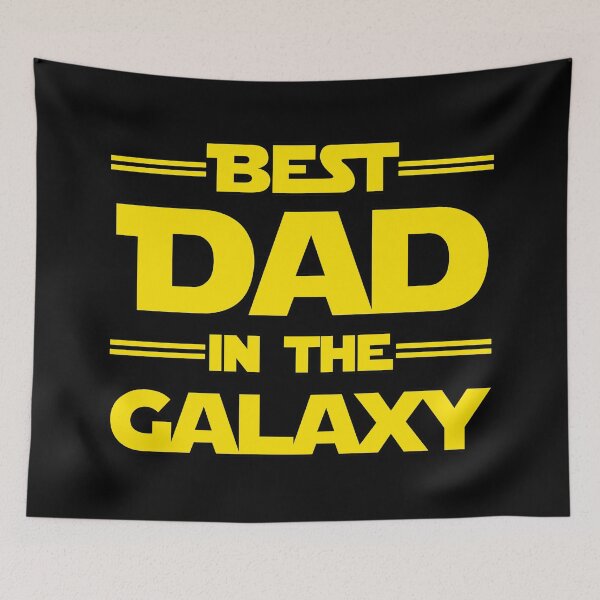 Item preview, Best Dad in the Galaxy  designed and sold by ShwaDesigns.