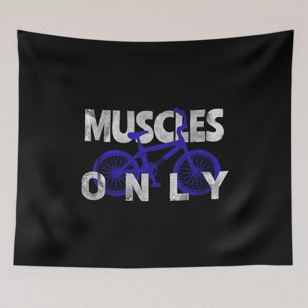 Item preview, Bike MTB Muscles Only E-Biker Gift designed and sold by 2blackcherries.