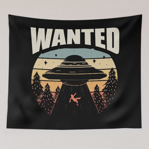 Item preview,  Alien abduction | Wanted person | UFO  designed and sold by cute-tees.