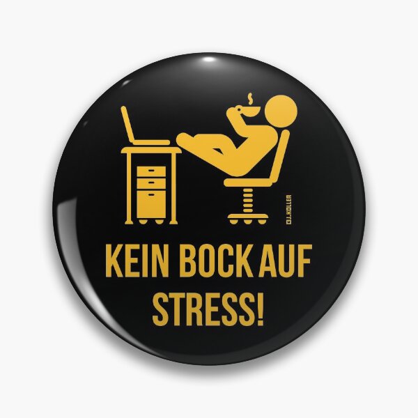 Item preview, Don't feel like stress! (Office / Work / Stress Free / Gold) designed and sold by Roderix.