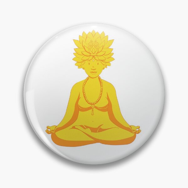 Item preview, Illuminated  Lotus Yoga Asana Zen Meditation designed and sold by Ilustra  Ideia.