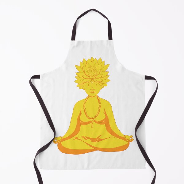 Item preview, Illuminated  Lotus Yoga Asana Zen Meditation designed and sold by Ilustra  Ideia.