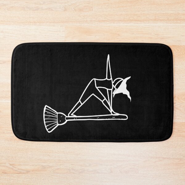 Item preview, Yoga Witch Halloween Triangle pose designed and sold by OlgaZhu.