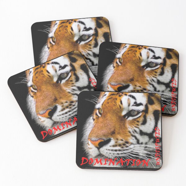 Item preview, Domination Undisputed - Tiger animal cat pride prey victory strength survival power designed and sold by DOM-Shop.