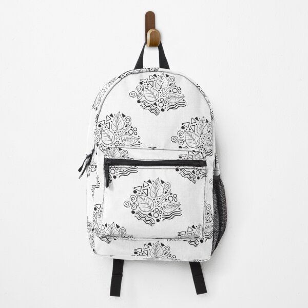 Artikelvorschau, Leaf Doodle Seamless Surface Pattern Design entworfen und verkauft von ZaryaKiqo.