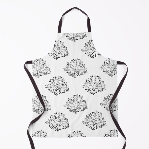 Artikelvorschau, Leaf Doodle Seamless Surface Pattern Design entworfen und verkauft von ZaryaKiqo.