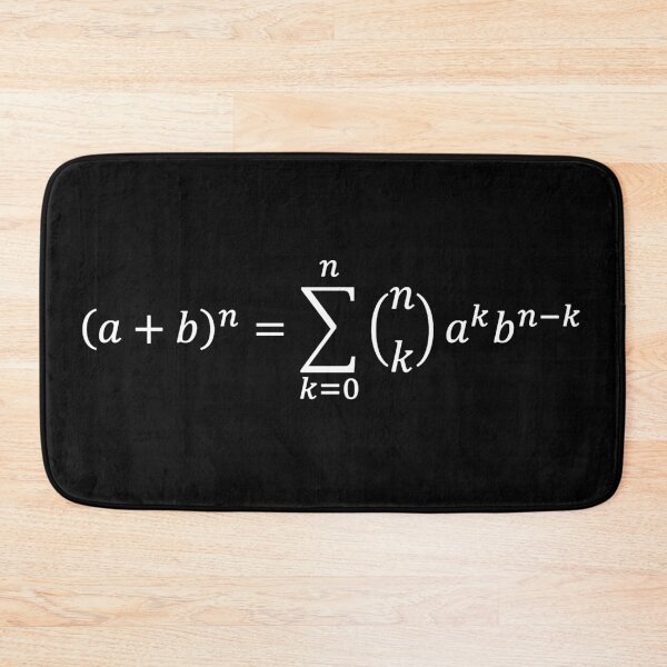 Item preview, binomial identity, math and algebra basics designed and sold by NoetherSym.