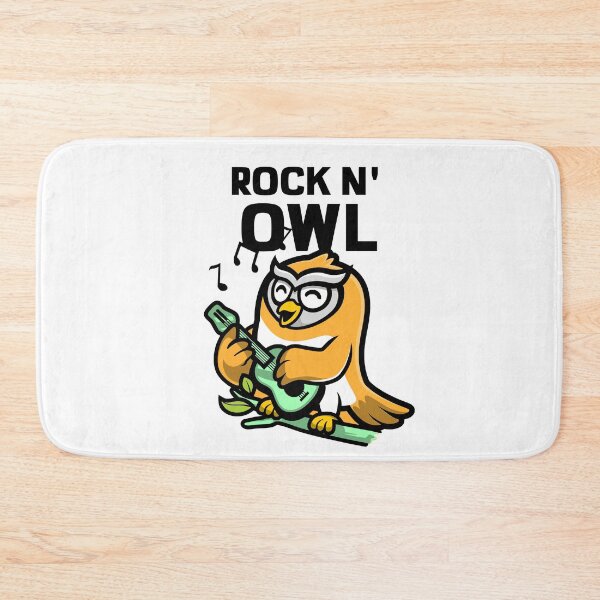 Item preview, Rock N' Owl, Mud Yellow Owl designed and sold by boisebug.