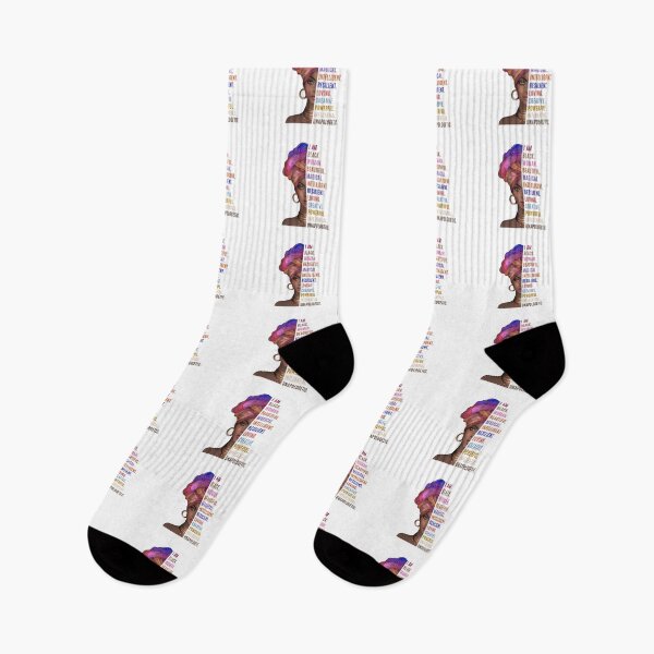 Item preview, I am Black. Woman, Beautiful, Magic. Intelligent. Resilient. Love. Innovative. Powerful. Influential. Unapologetic. designed and sold by UrbanApparel.