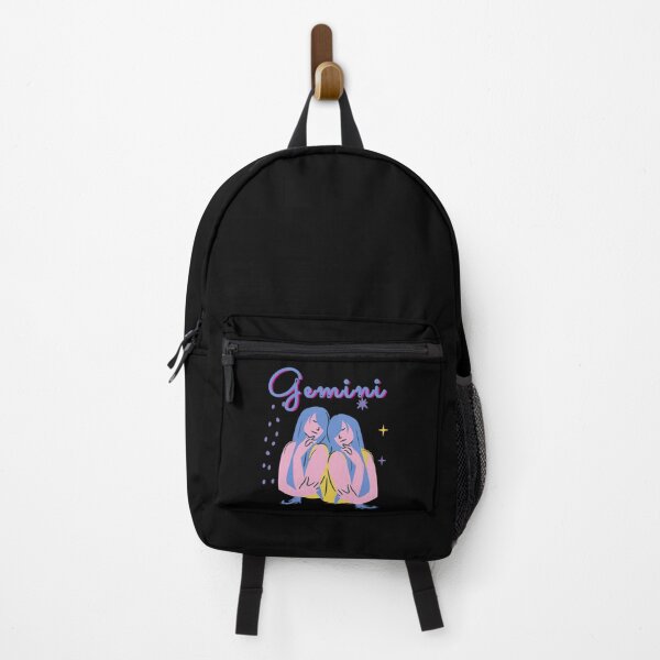 Item preview, Gemini Zodiac Sign Scorpion Colourful Flat Art Cartoon Design designed and sold by Wangfu-tees.