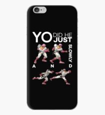 Yo, ist er einfach langsam hochgegangen und Down-Smash? - Super Smash Bros. Nahkampf - Narbe iPhone-Hülle & Cover