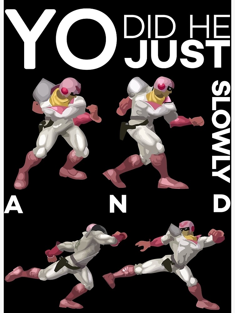 Did He Just Walk Up Slowly And Down Smash