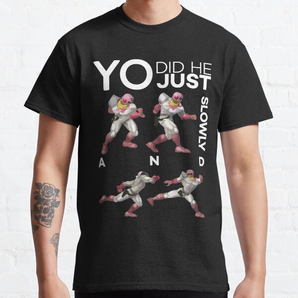 Yo, did he just walk up slowly and Down-Smash? - Super Smash Bros. Melee - Scar Classic T-Shirt