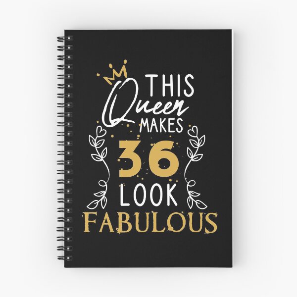 Artikelvorschau, Diese Königin lässt 36 fabelhafte / lustige Geburtstagsgeschenkidee für Mädchen und Frauen / alles Gute zum Geburtstag / 36. Geburtstagsgeschenk / Herz- und Blumenart-Ideenentwurf aussehen entworfen und verkauft von Chamssou.