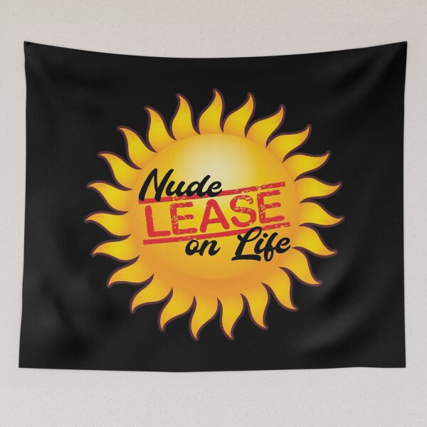 Item preview, @NudeLeaseOnLife Official Logo designed and sold by NudeLeaseOnLife.