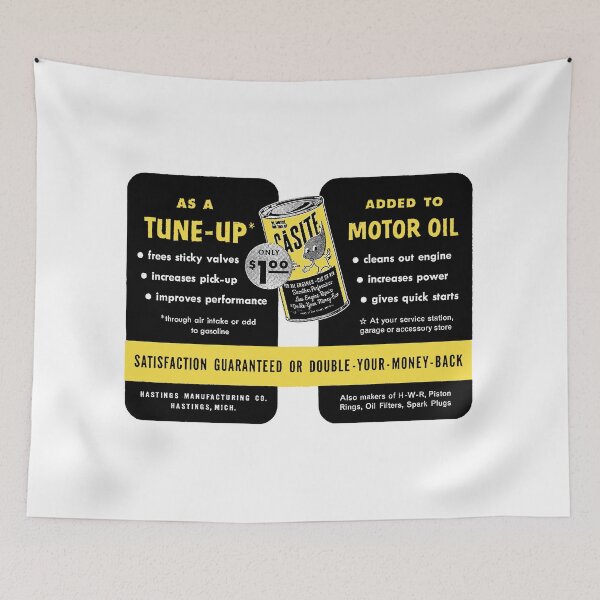 Item preview, AUTO TUNE-UP ENGINE LUBRICANT - ADVERT designed and sold by ThrowbackAds.