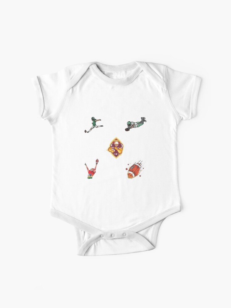 NFL Infant Boys’ 3-Pack Short-Sleeve Bodysuits - Arizona Cardinals