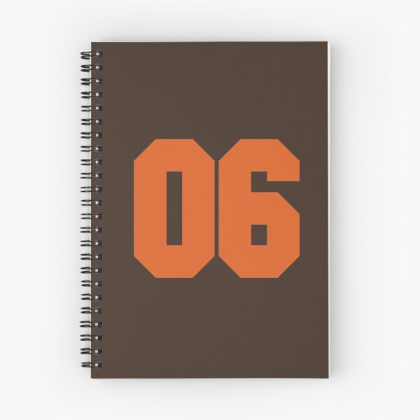 Item preview, 6 Number Cleveland Sports Six Brown Jersey designed and sold by HelloFromAja.