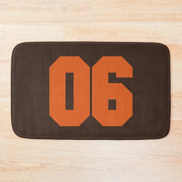 Item preview, 6 Number Cleveland Sports Six Brown Jersey designed and sold by HelloFromAja.