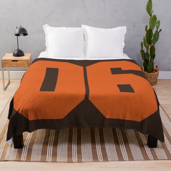 Item preview, 6 Number Cleveland Sports Six Brown Jersey designed and sold by HelloFromAja.