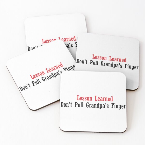 Item preview, Don't pull grandpa's finger designed and sold by PillowPuns.