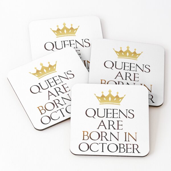 Item preview, Queens Are Born In October designed and sold by Albatrozz.