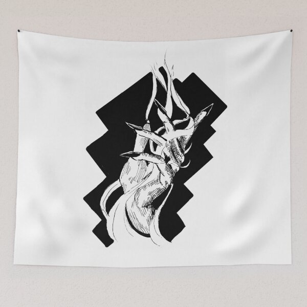 Item preview, ink hand and smoke designed and sold by bunnyEmanArt.