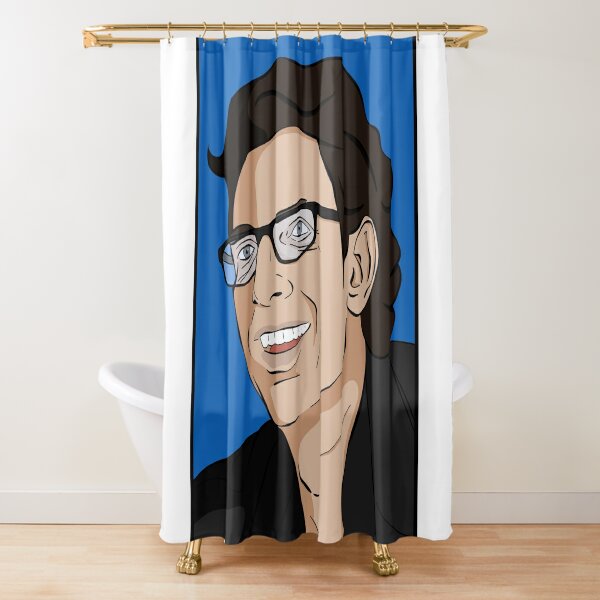 ian malcolm shower curtain