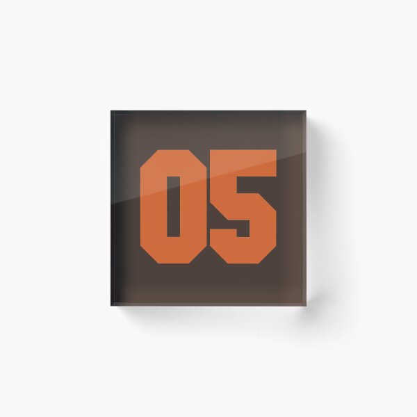 Item preview, 5 Number Cleveland Sports Five Brown Jersey designed and sold by HelloFromAja.