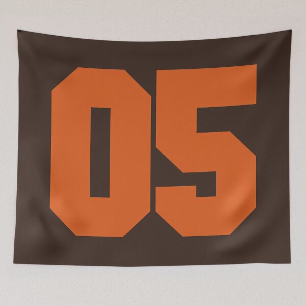 Item preview, 5 Number Cleveland Sports Five Brown Jersey designed and sold by HelloFromAja.