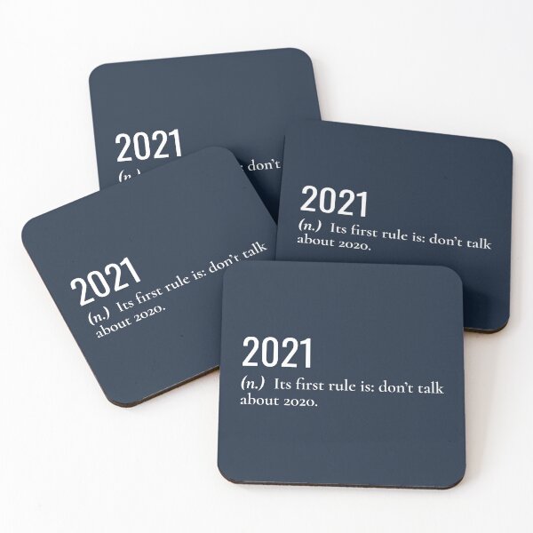 Item preview, 2021 First Rule Don't Talk About 2020 White designed and sold by Sour Soul.