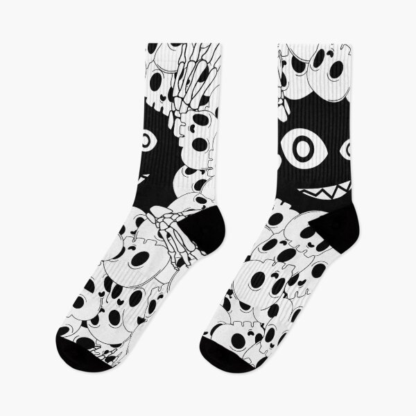 Item preview, scary face - skeleton  halloween pattern designed and sold by bas19101.