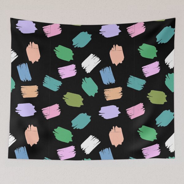 Item preview, Rainbow Paint Scribbles Pattern 1 designed and sold by everything4eva.