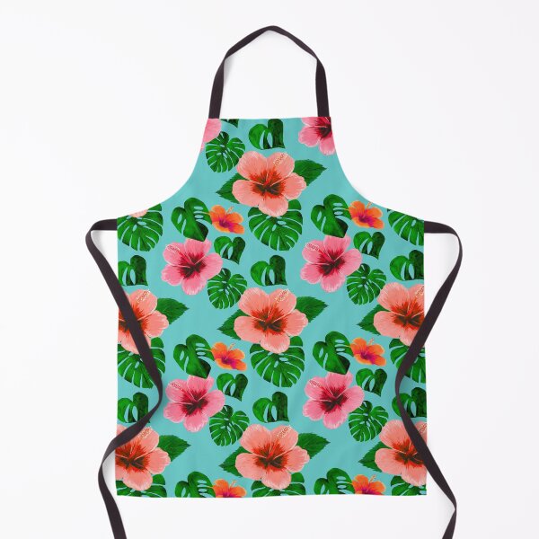 Item preview, Tropical Vibes: Hibiscus and Monstera designed and sold by Artemixtravel.