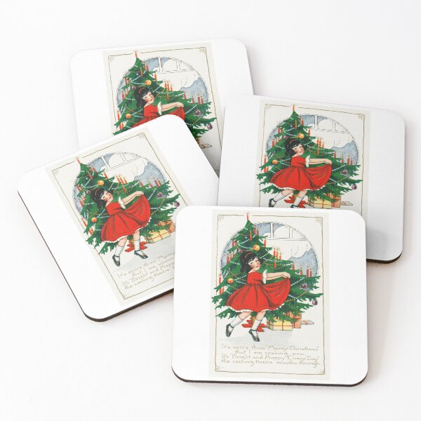 Item preview, Vintage Christmas Girl  designed and sold by iamhewho.