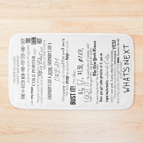 Item preview, IN THE HEIGHTS MUSICAL LYRIC designed and sold by fandoms33.