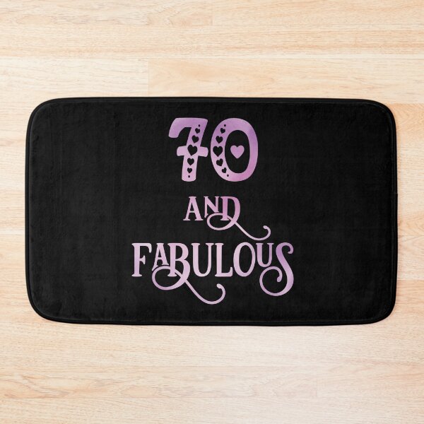 Item preview, Women 70 Years Old And Fabulous 70th Birthday Party print designed and sold by Grabitees.
