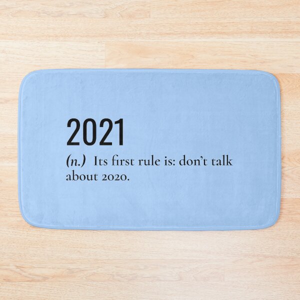 Item preview, 2021 First Rule Don't Talk About 2020 Black designed and sold by Sour Soul.