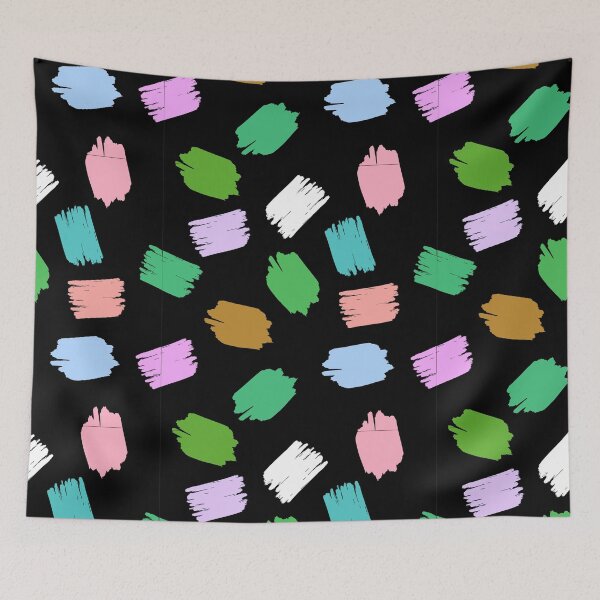 Item preview, Rainbow Paint Scribbles Pattern 3 designed and sold by everything4eva.