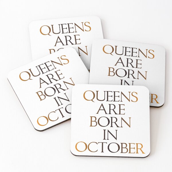 Item preview, Queens Are Born In October designed and sold by Albatrozz.