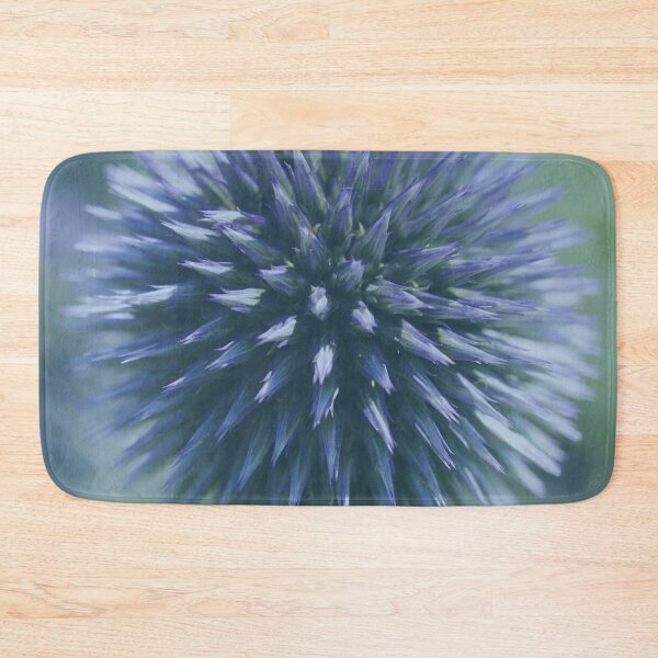 Item preview, Ball flower ornamental onion blossoms blue reed color trend2021 floral gray-blue designed and sold by Forestia.