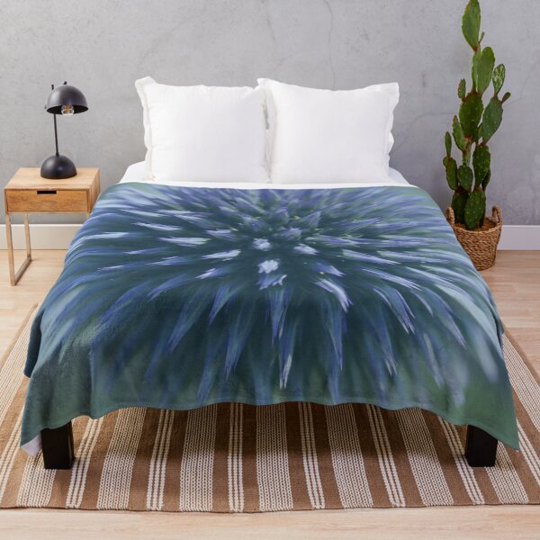 Item preview, Ball flower ornamental onion blossoms blue reed color trend2021 floral gray-blue designed and sold by Forestia.