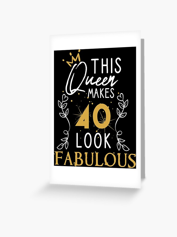 Gift Mug : 40 Years of Being Awesome 40th Birthday Flower Girl Female Women