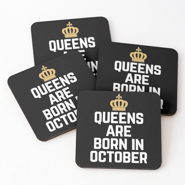 Item preview, Queens Are Born In October designed and sold by Albatrozz.