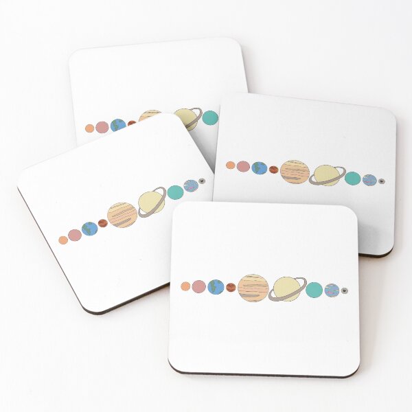 Item preview, Cute colorful planets  designed and sold by lilvisionaries.